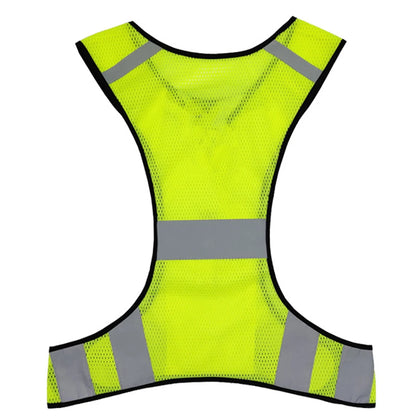 Hochsichtbares Sicherheitsweste für Überjacke – Atmungsaktiv, fluoreszierend und leicht, verstellbar für Männer und Frauen