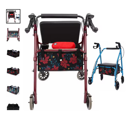 Unauffällige, faltbare Rollator-Tasche