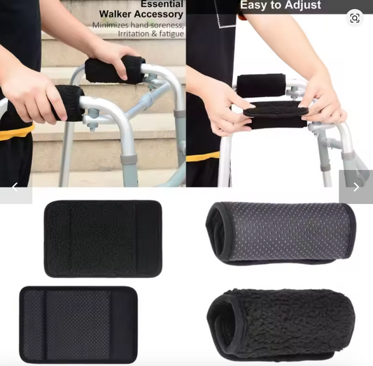 weiche Universal-Handgriffe für Rollatoren – Komfort trifft Flexibilität!