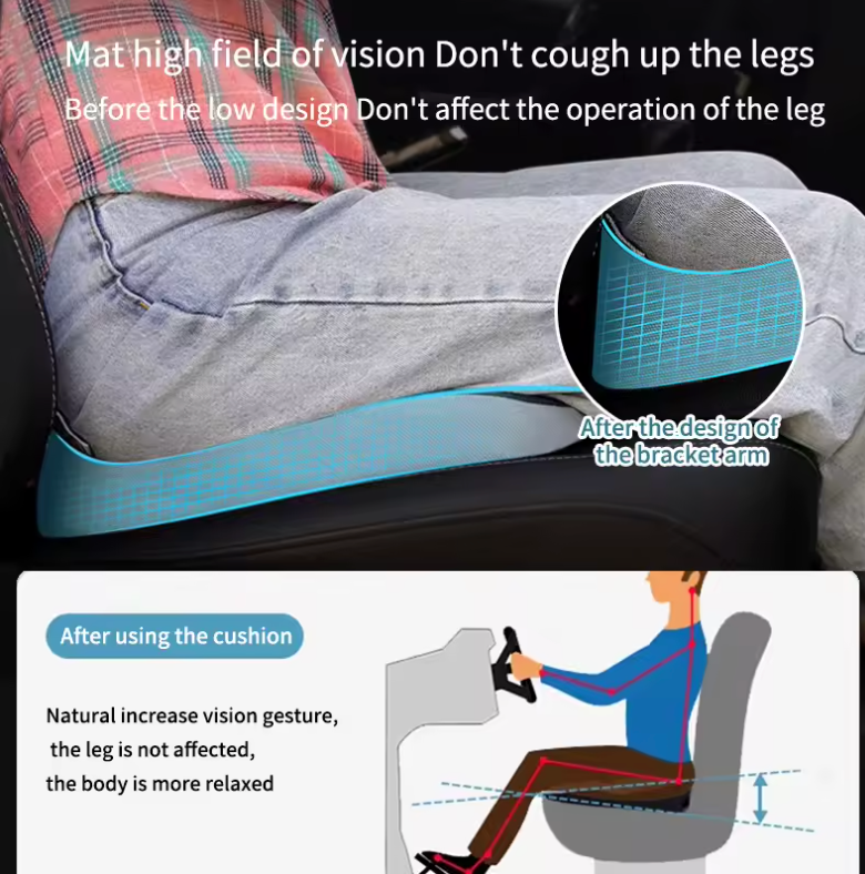 Ergonomisches Auto Sitzkissen