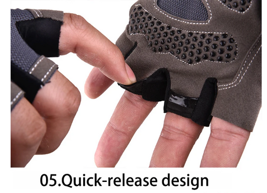 Halb Finger Rollator-Handschuhe für Extra Grip