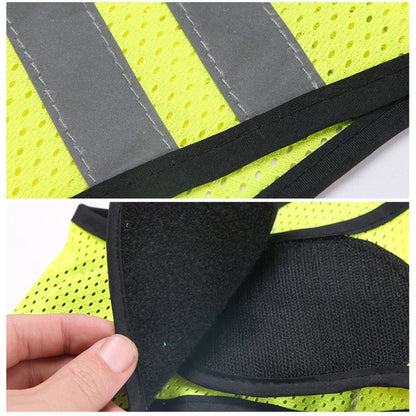 Hochsichtbares Sicherheitsweste für Überjacke – Atmungsaktiv, fluoreszierend und leicht, verstellbar für Männer und Frauen